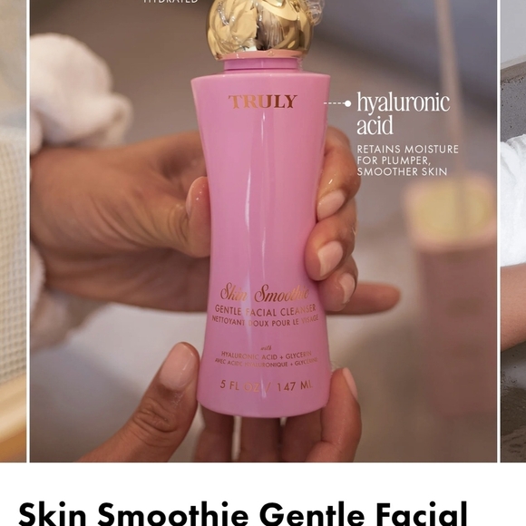 TRULY Other - NWT Truly Beauty Skin Smoothie Gentle Facial Cleanser - SEALED Glass Skin Dewy